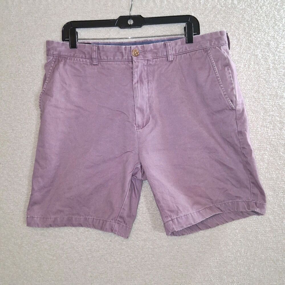 100% Pima Cotton Shorts Mens Sz 36 Luxury Preppy Vacation Travel Summer Boat